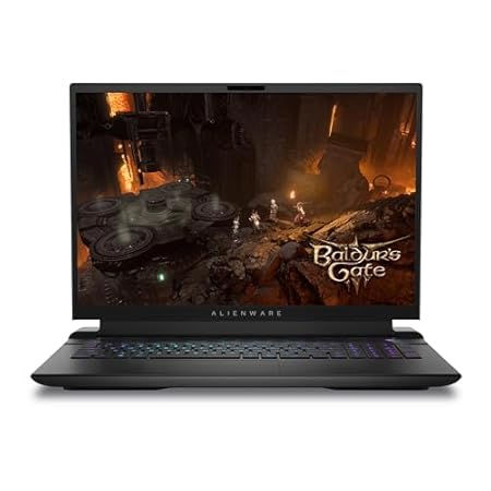 Dell SmartChoice Alienware m18 R1, Intel Core i9 13th Gen-13900HX, NVIDIA GeForce RTX 4080-12GB, 32GB RAM, 1TB SSD, QHD 18.0"/45.72cm, 165Hz, Windows 11, 3.86Kg, Backlit KB Gaming Laptop